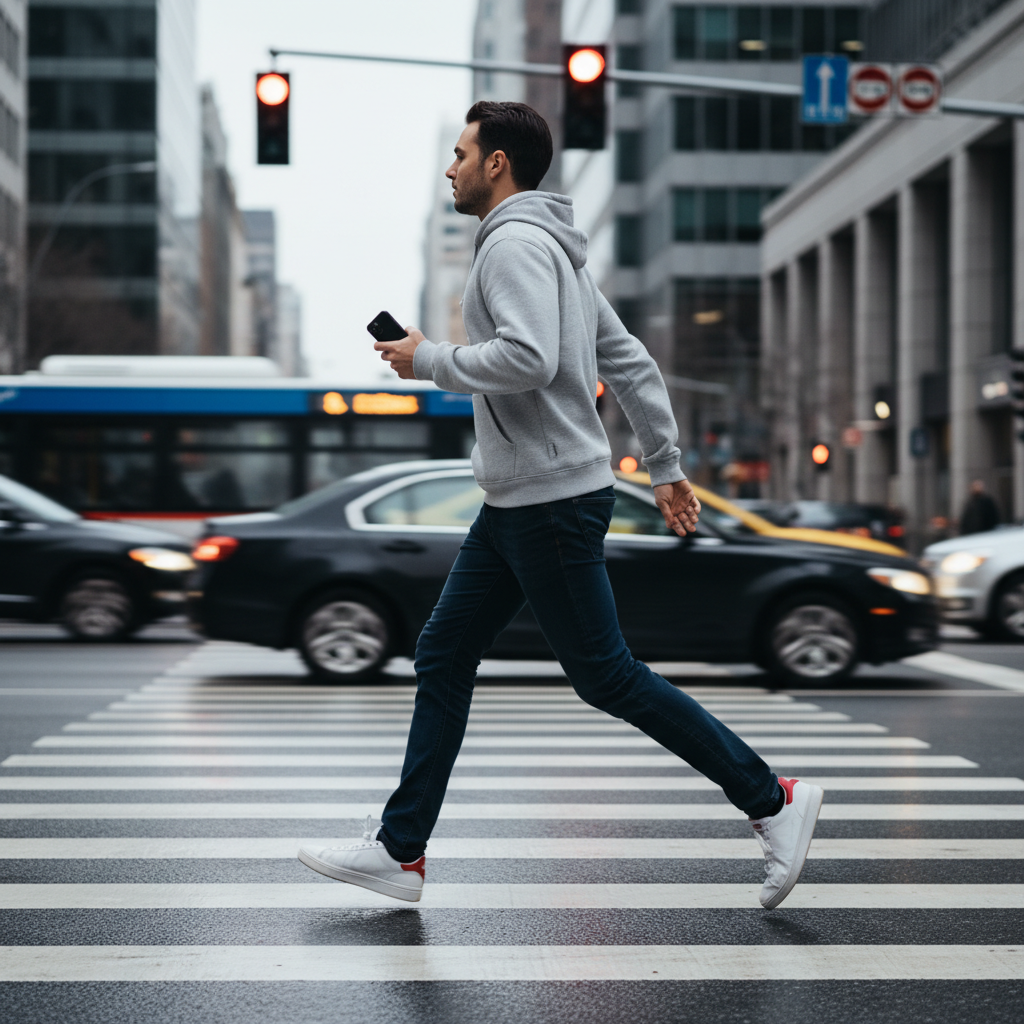 The Urban Crosswalk Stride