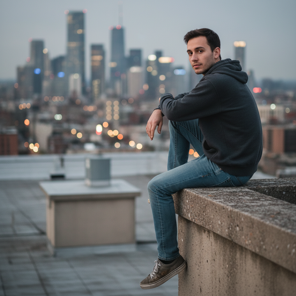 Rooftop Gaze