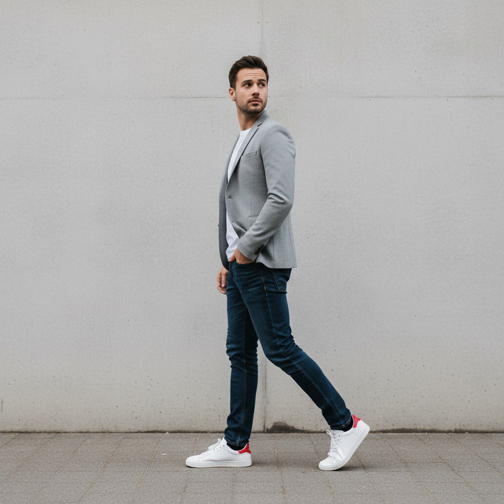 The Mid-Stride Glance