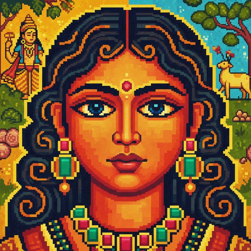 Pattachitra Pixelate