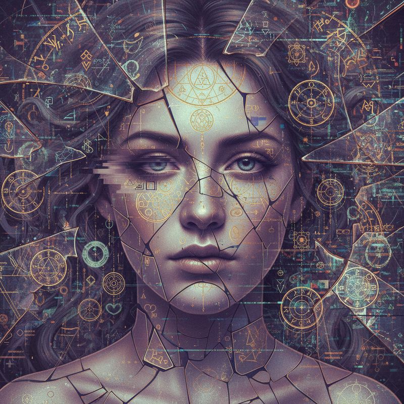 Alchemical Glitch-Glass