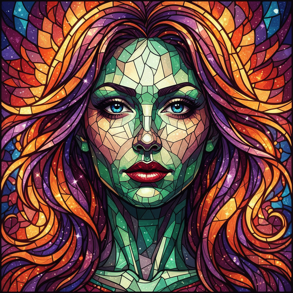 Lumina-Shard Portraiture