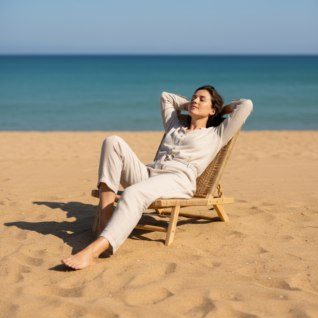 The Sun-Soaked Recline
