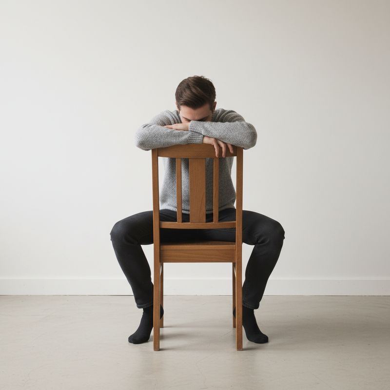 Backwards Chair Lounge