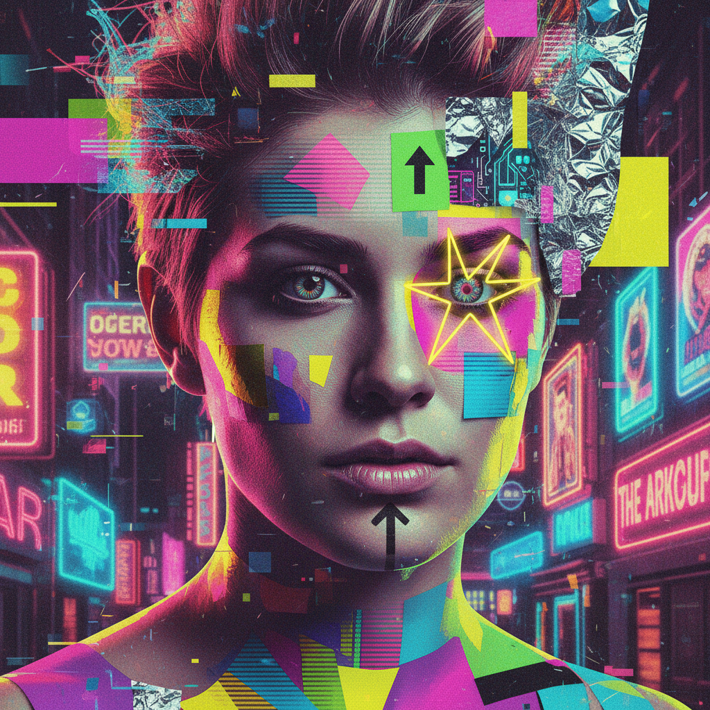 Glitch Pop Collage
