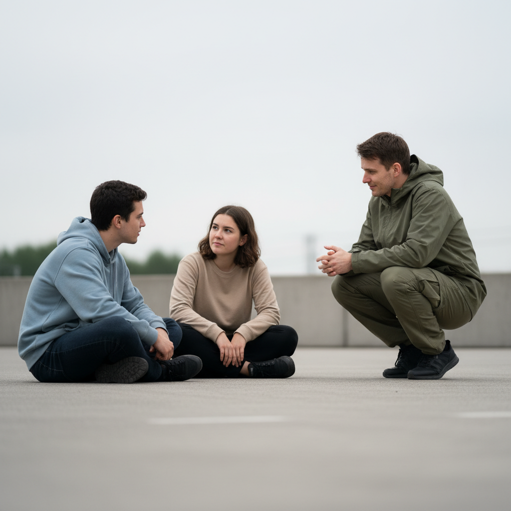 The Low-Angle Conversation