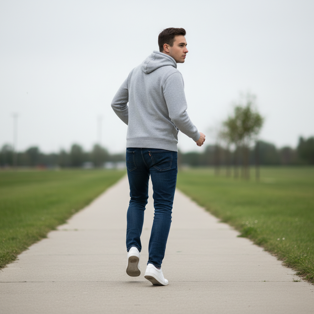 The Mid-Stride Turn